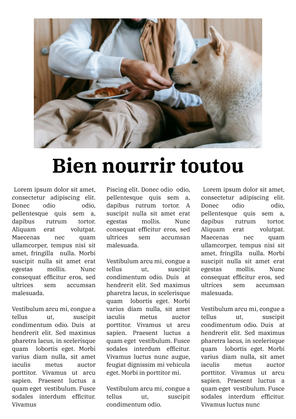 Le Guide de l'Alimentation Canine: Nourrir et Soigner Votre Compagnon